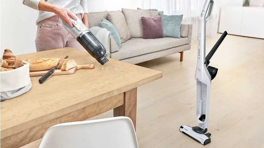 Bosch Įkraunamasis dulkių siurblys Flexxo Gen2 28Vmax, Baltos spalvos, (BBH3ALL28)