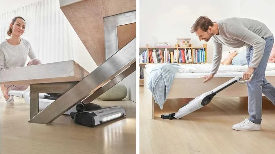 Bosch Įkraunamasis dulkių siurblys Flexxo Gen2 28Vmax, Baltos spalvos, (BBH3ALL28)