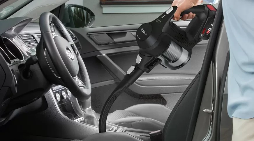 Bosch BBS611BSC Serie | 6 įkraunamasis dulkių siurblys Unlimited, Juodas