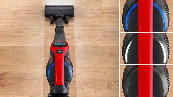 Dulkių siurblys Bosch BCS1041PET stick vacuum/electric broom Baterija Dry HEPA Bagless 0.4 L 23.5 W Juodas, Raudona 4 Ah