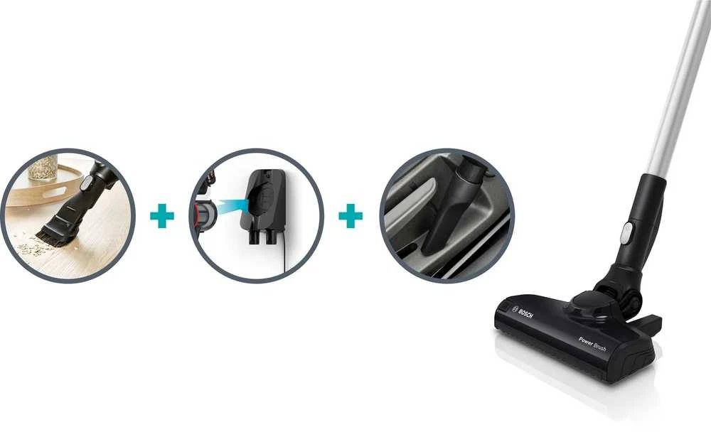 Bosch Įkraunamasis dulkių siurblys Unlimited 6, Mėlynos spalvos (BCS611P4A)