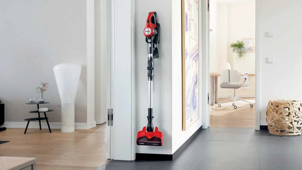 Bosch Įkraunamasis dulkių siurblys Unlimited 7 ProAnimal, Raudonos spalvos (BCS711PET)