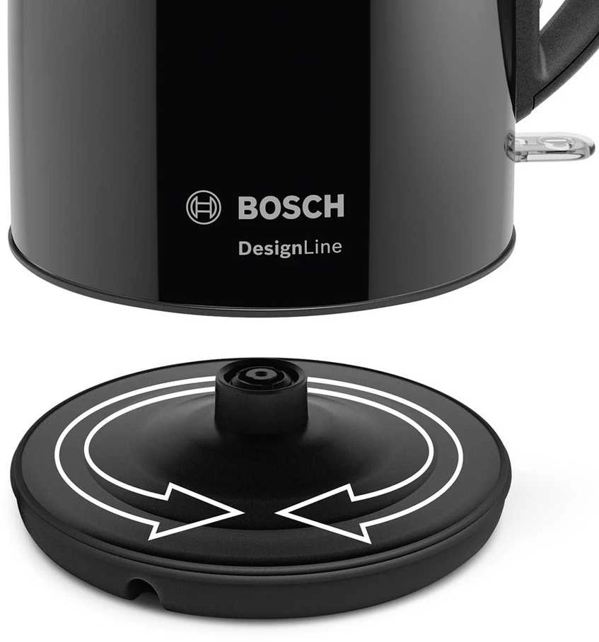 Virdulys Bosch DesignLine TWK3P423, spalva: juoda