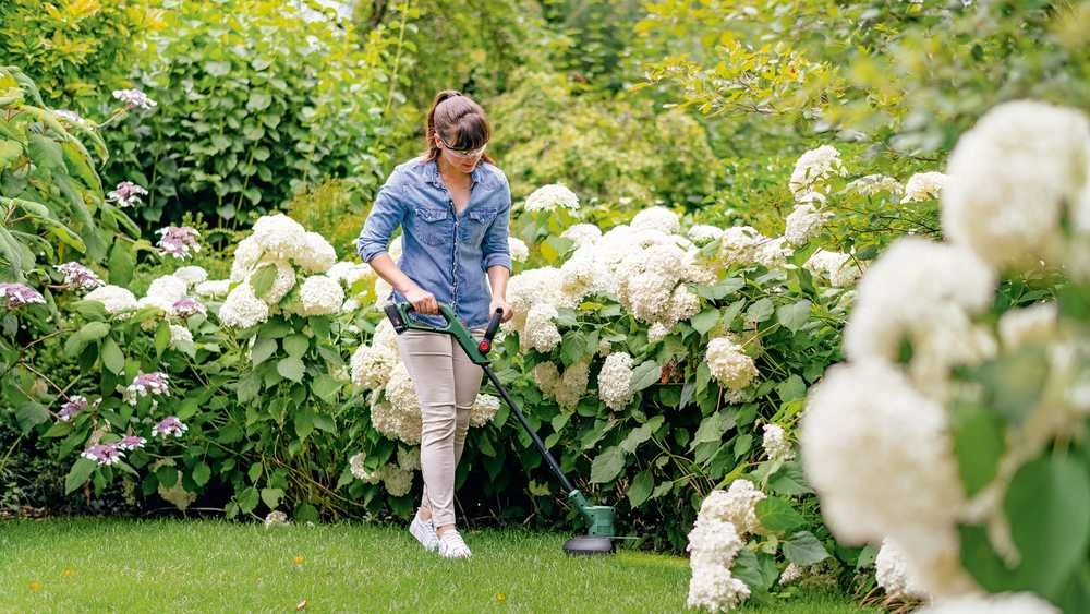Akumuliatorinė žoliapjovė Bosch Easy GrassCut 18V-26 solo (be akumuliatoriaus ir kroviklio)