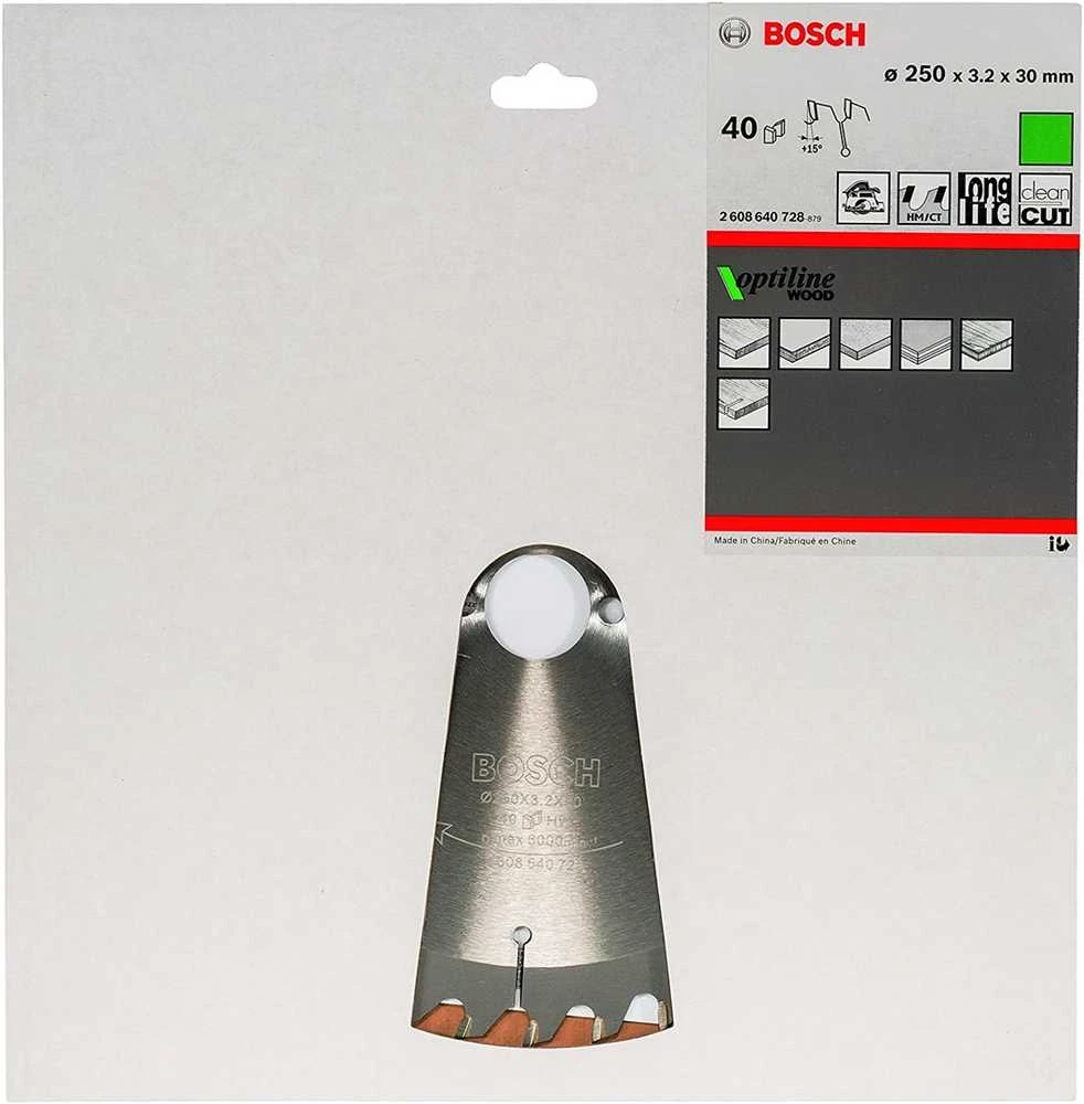 Bosch Disk.pjūkl.diskas 250x30m Optiline Wood