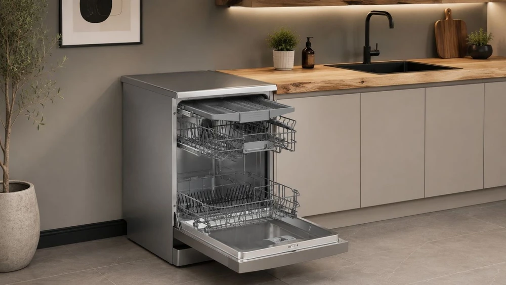 Bosch Serie 2 SMS2HVI06E Įmontuojama indaplovė 14 vietų C