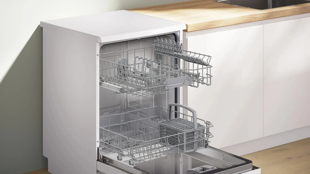 Bosch Serie 2 SMS2ITW65E indaplovė, laisvai pastatoma, 12 vietų