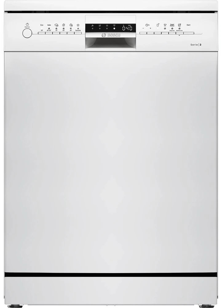 Bosch Serie 2 SMS2ITW65E indaplovė, laisvai pastatoma, 12 vietų