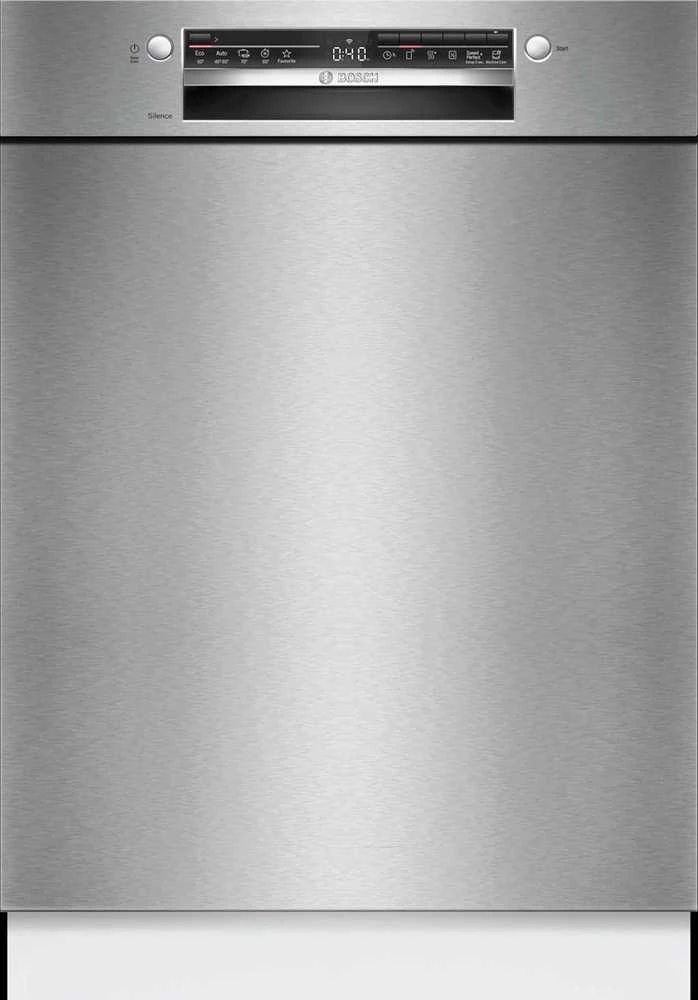 Bosch SMU2HVS06E Serija 2, Indaplovė, montuojama iš apačios, 60 cm, Šlifuotas plienas