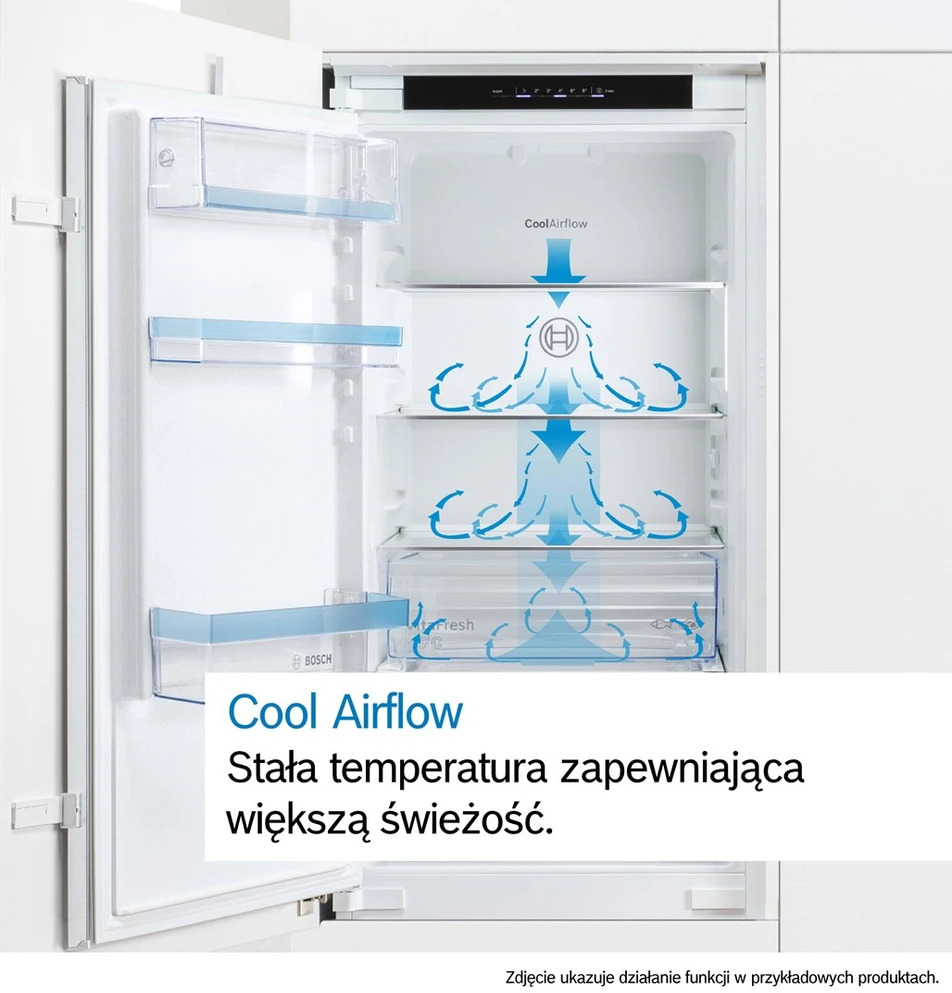 Bosch Serie 4 KBN96VFE0 fridge-šaldiklis Built-in 383 L E Baltas