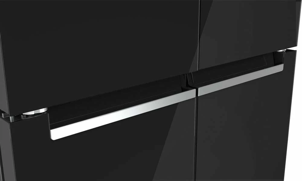 Bosch Series 4 KMC85LBEA šoninis šaldytuvas Laisvai pastatomas 547 L E Juodas
