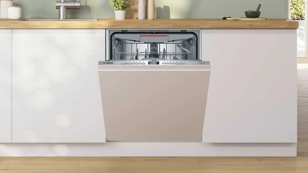 Bosch 4 serijos SMV4EVX00E indaplovė Pilnai įmontuojama 14 vietų komplektų C