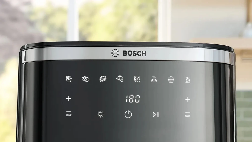Bosch Serie 6 MAFS2671B gruzdintuvė Vienguba 7,2 l Atskirai stovinti 1800 W karšto oro gruzdintuvė Juodas