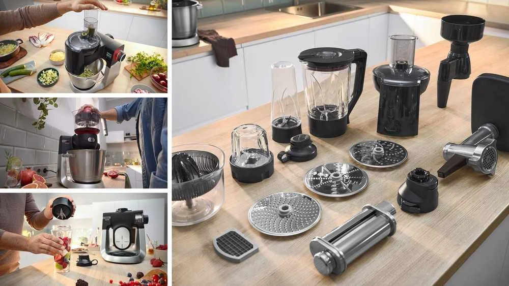 Virtuvinis kombainas Virtuvės Kombainas - Bosch Serie 6 MUMS6ZS17 1600 W 5.5 L Juodas Nerūdijantis Plienas