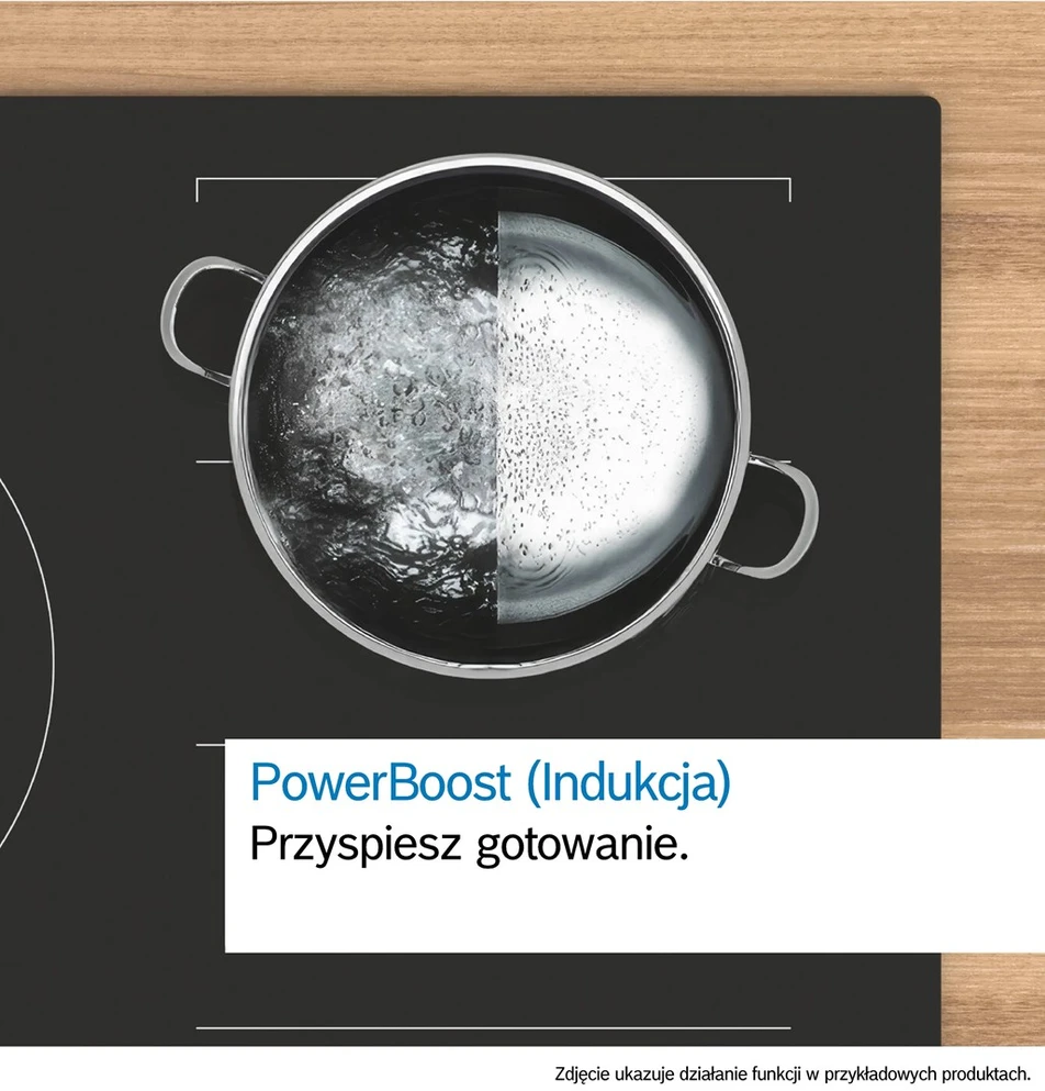 Bosch Serie 6 PVW81CHB1E kaitlentė Juodas Įmontuojama 80 cm Zonos indukcinė kaitlentė 5 zona(-os)
