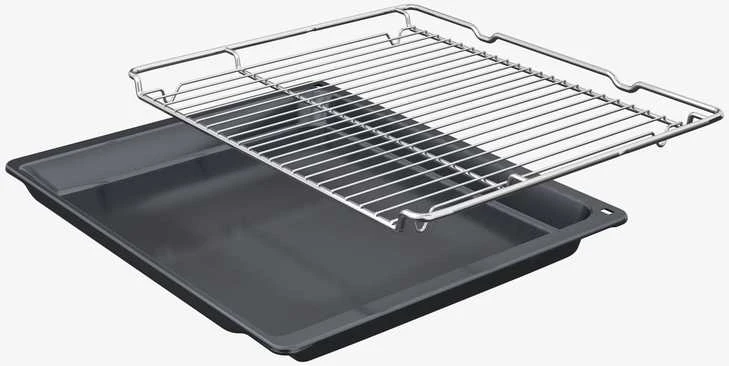 Bosch | Kompaktiška orkaitė su mikrobangų krosnelės funkcija | CMG7241B1 | Hidrolizė | Juodas