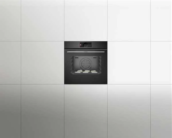 BOSCH HBG571EB4 Built-in Oven, Juodas, 71 L