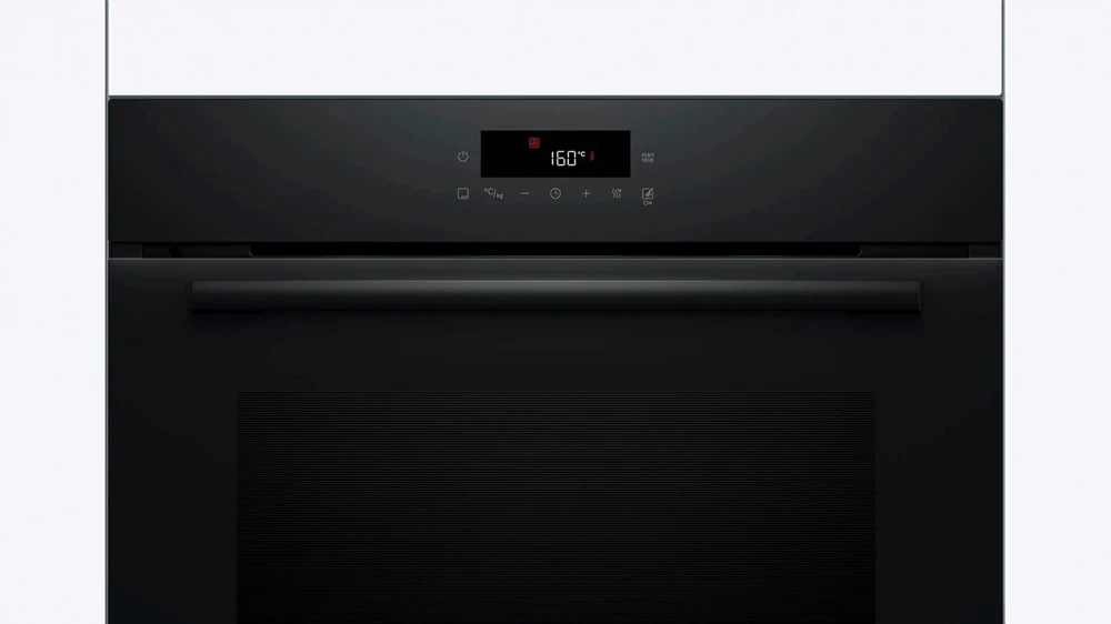BOSCH HBG571EB4 Built-in Oven, Juodas, 71 L