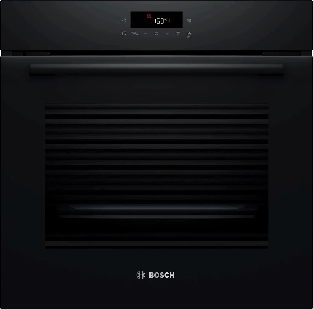 BOSCH HBG571EB4 Built-in Oven, Juodas, 71 L