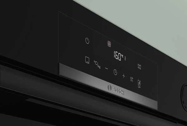 BOSCH HBG571EB4 Built-in Oven, Juodas, 71 L