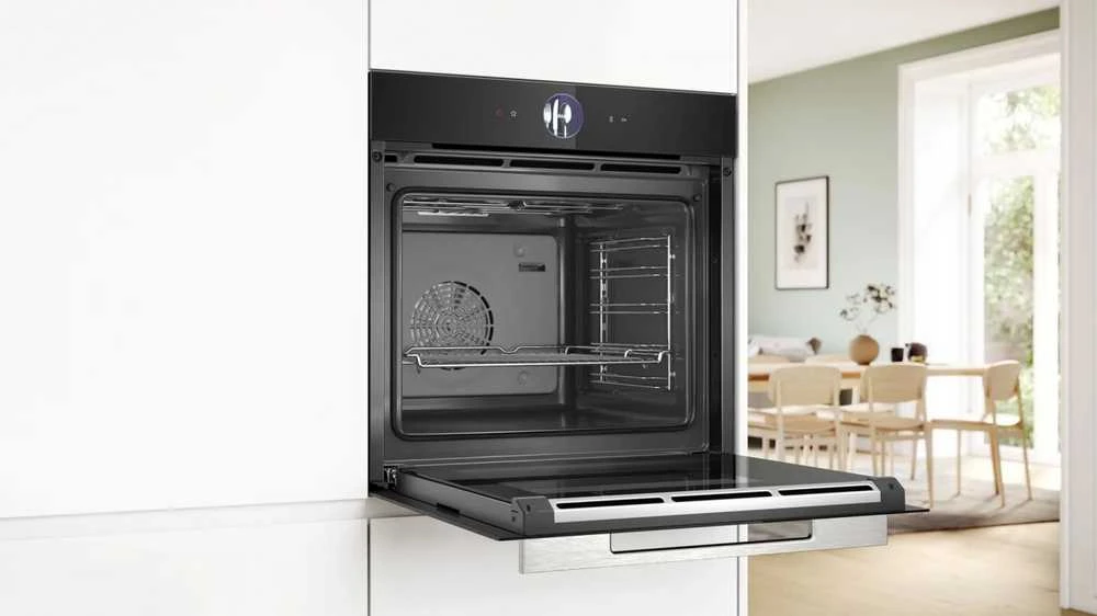 Bosch Serie 8 HBG7363B1 orkaitė 71 L 3600 W Juodas