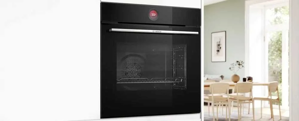 Bosch HBG7722B1 Serija 8, Įmontuojamoji orkaitė, 60 x 60 cm, Juodas