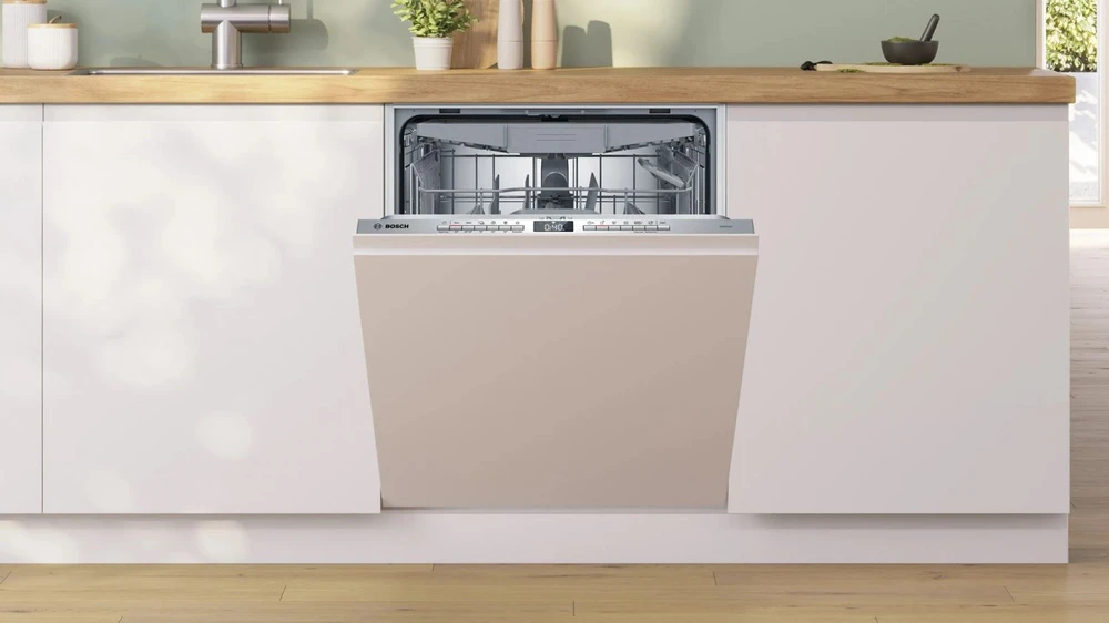 BOSCH SMH4HVX11E built-in indaplovė, fully integrated, 60 cm, Vario sliding hinges
