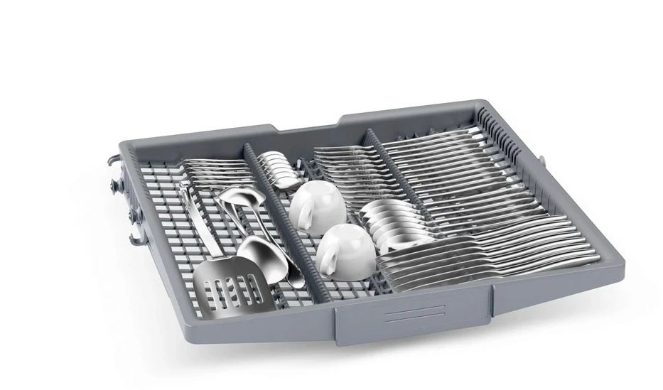 BOSCH SMH4HVX11E built-in indaplovė, fully integrated, 60 cm, Vario sliding hinges