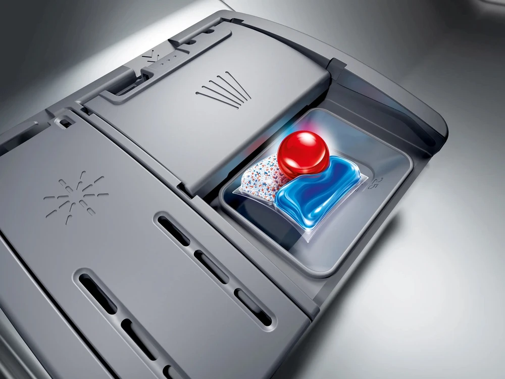 Bosch SPS2HKI02E Laisvai pastatoma indaplovė 45 cm Šlifuoto plieno