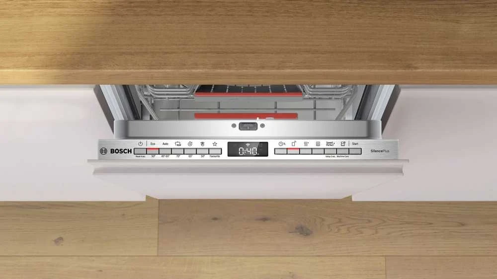 Bosch SPV4HMX13E indaplovė Pilnai įmontuojama 10 vietų komplektų