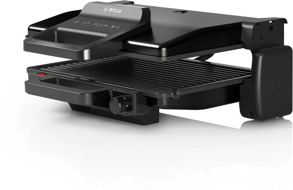 Virtuvinės svarstyklės Bosch | TCG3323 | Contact grill | 2000 W | Juodas