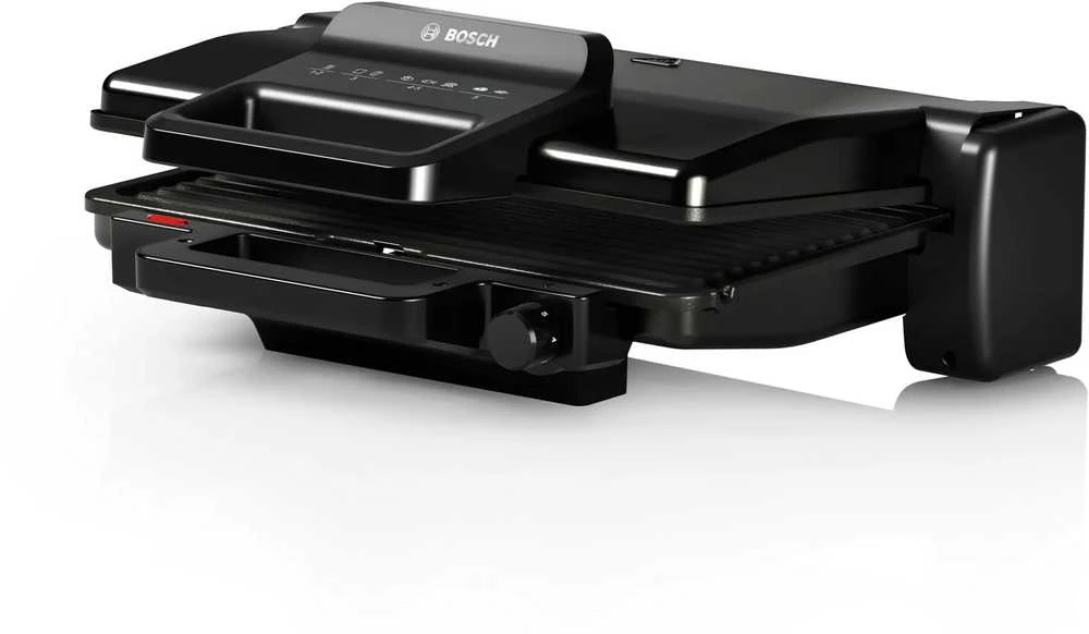 Virtuvinės svarstyklės Bosch | TCG3323 | Contact grill | 2000 W | Juodas