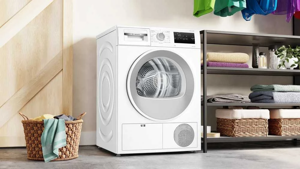 BOSCH WTH86277PL drabužių džiovyklė su šilumos siurbliu, 8kg Balta