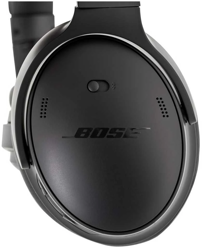 Belaidės ausinės Bose QuietComfort, Juodos spalvos