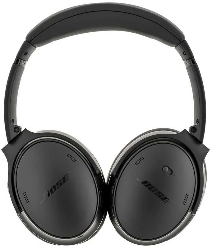 Belaidės ausinės Bose QuietComfort, Juodos spalvos