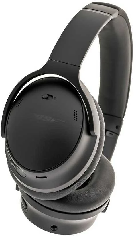 Belaidės ausinės Bose QuietComfort, Juodos spalvos