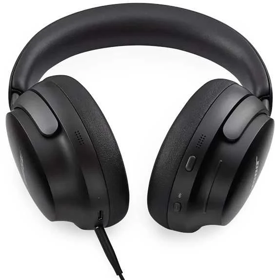 Belaidės ausinės Bose QuietComfort Ultra, Juodos