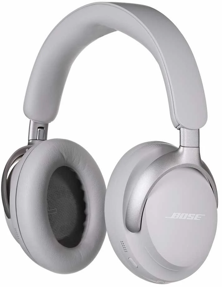 Belaidės ausinės Bose QuietComfort Ultra, Baltos