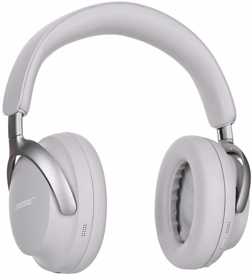 Belaidės ausinės Bose QuietComfort Ultra, Baltos