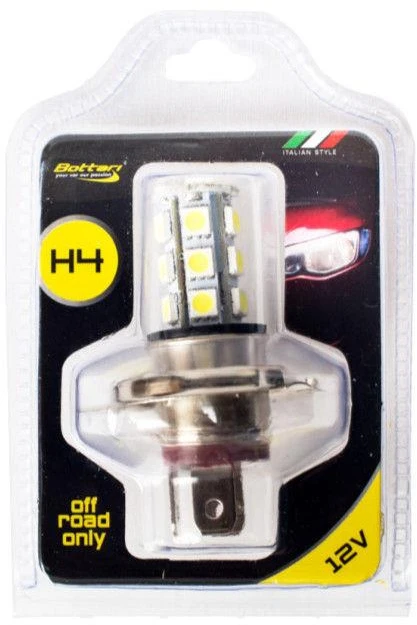 Bottari Lemputė LED H4 18SMD 5050 balta, 1 vnt