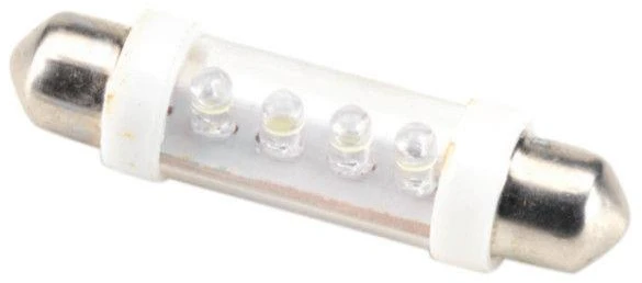 Bottari Lemtupės 4 baltų LED Torpedo, 2 vnt