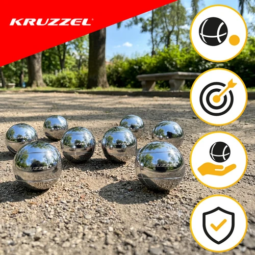 Rutuliukai 8 rutuliukai + dangtelis KRUZZEL 22915