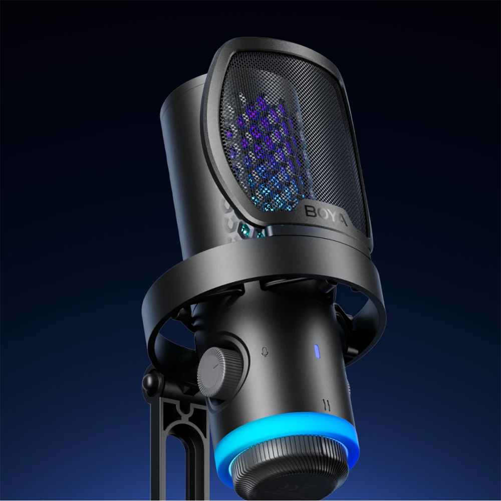 BOYA CastMic G40 laidinis USB-C žaidimų mikrofonas - Juodas