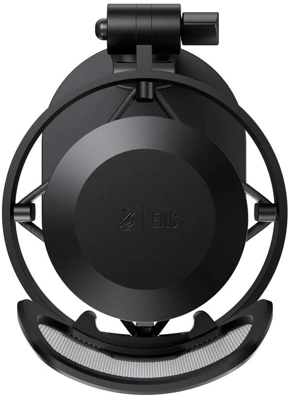 BOYA CastMic G40B laidinis žaidimų mikrofonas su laikikliu, USB-C - Juodas
