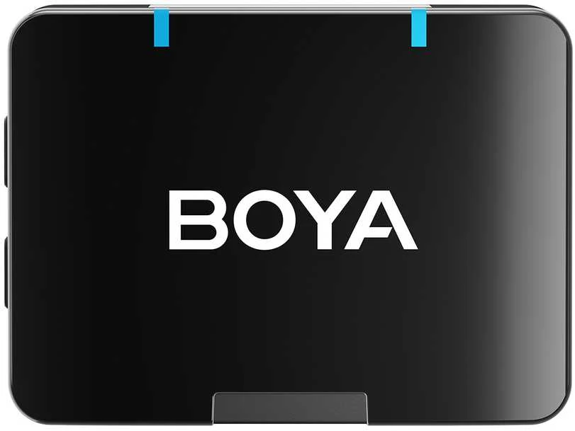 BOYA BOYAMIC 2-02 belaidžiai mikrofonai 2.4 GHz USB-C - Juodas