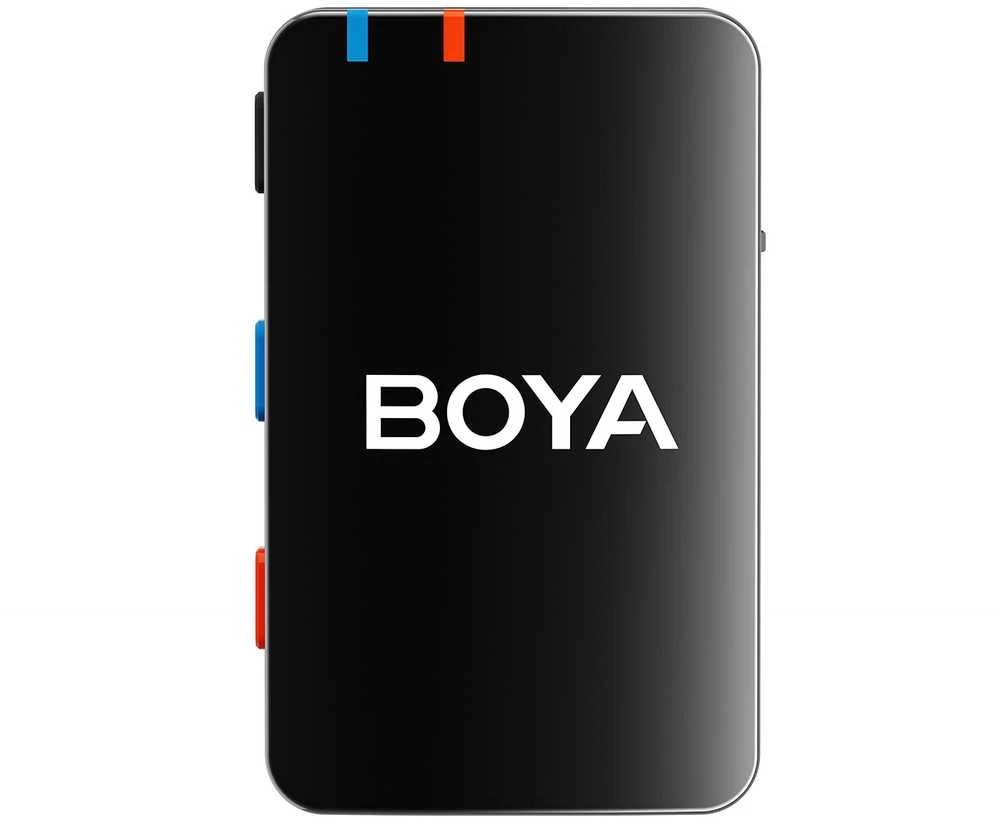 BOYA BOYAMIC 2-02 belaidžiai mikrofonai 2.4 GHz USB-C - Juodas