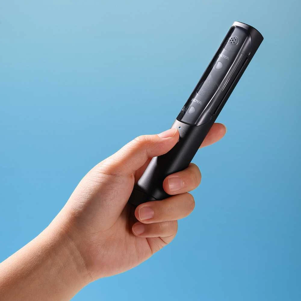 Mikrofonas BOYA MAGIC-02 belaidis 2.4GHz USB-C - juoda