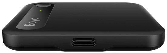 Diktofonas BOYA Notra Neo Voice Recorder with AI Transcription - Juodas