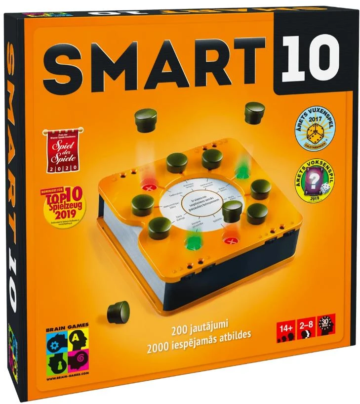 Brain_Games Viktorinos žaidimas Brain Games Smart10. LV