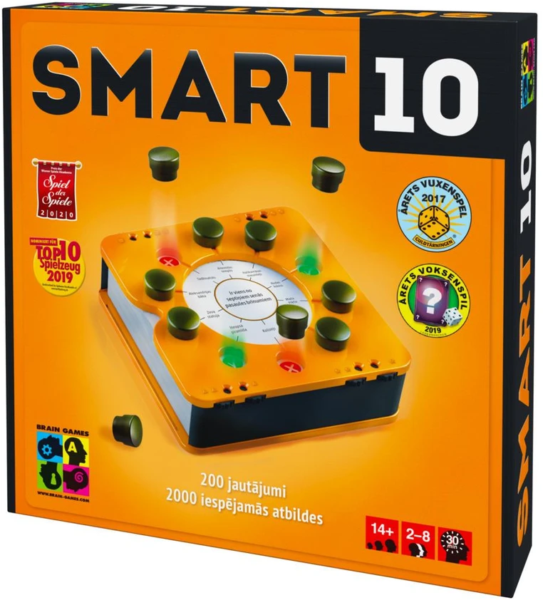 Brain_Games Viktorinos žaidimas Brain Games Smart10. LV